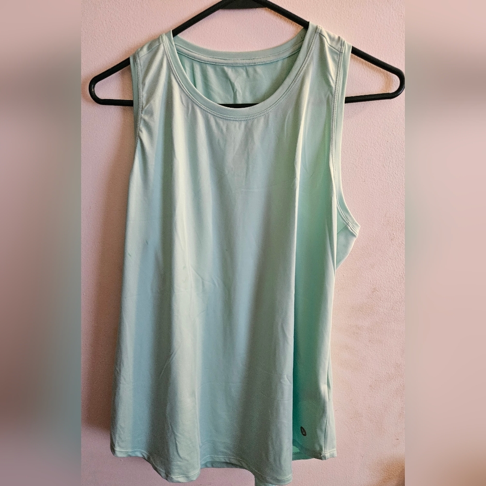Women's Mint Green Sleeveless Top